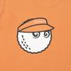 MALBON GOLF Antilles Pigment Round T-Shirt Orange