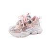 New autumn style girls' shoes, children's casual sports shoes, princess dad shoes for girls, popular online