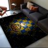 1PC rug Golden Crown Symbol Royale  Carpet, Chair Rug,Area Rug for Office Bedroom living rooms bedroom, Doormat decor Christmas fan gifts