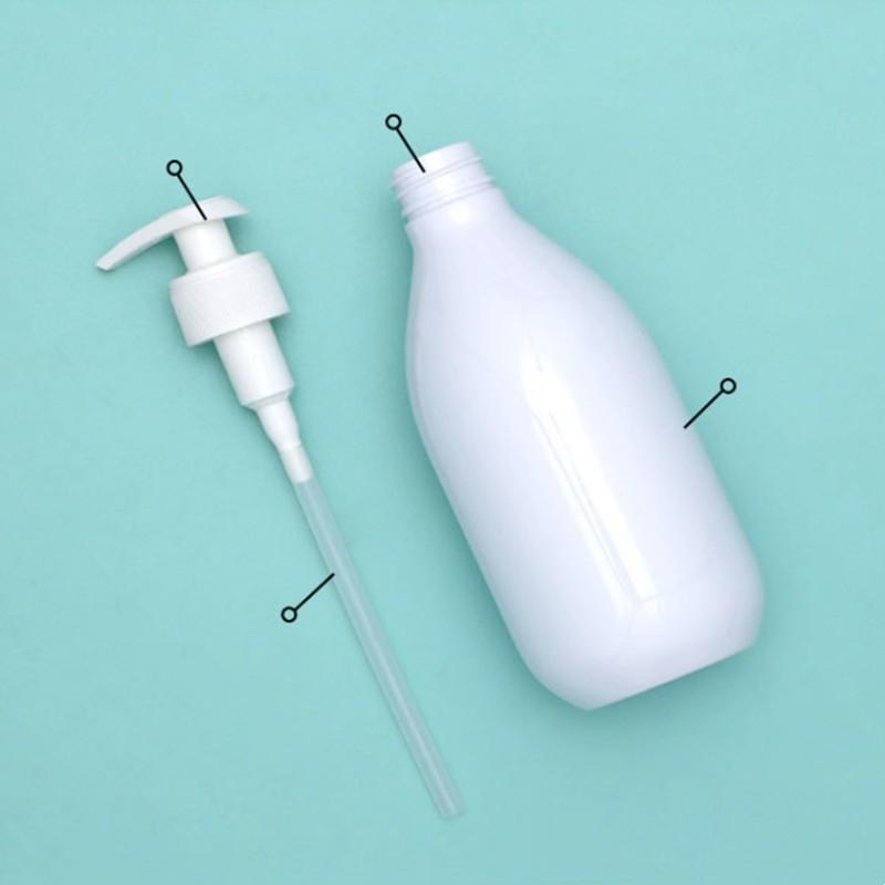 300ml/500ml Portable Travel Refill Empty Pump Bottle Bathroom Shampoo Shower Soap Dispenser Kitchen Dish Hand Liquid Sub-bottle