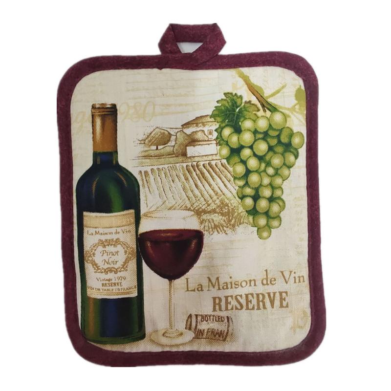 1Pc 17x22cm Rectangle Sewing Cotton Heat Resistant Pot Holder Pads Table Mat Placemat Kitchen Baking Tool