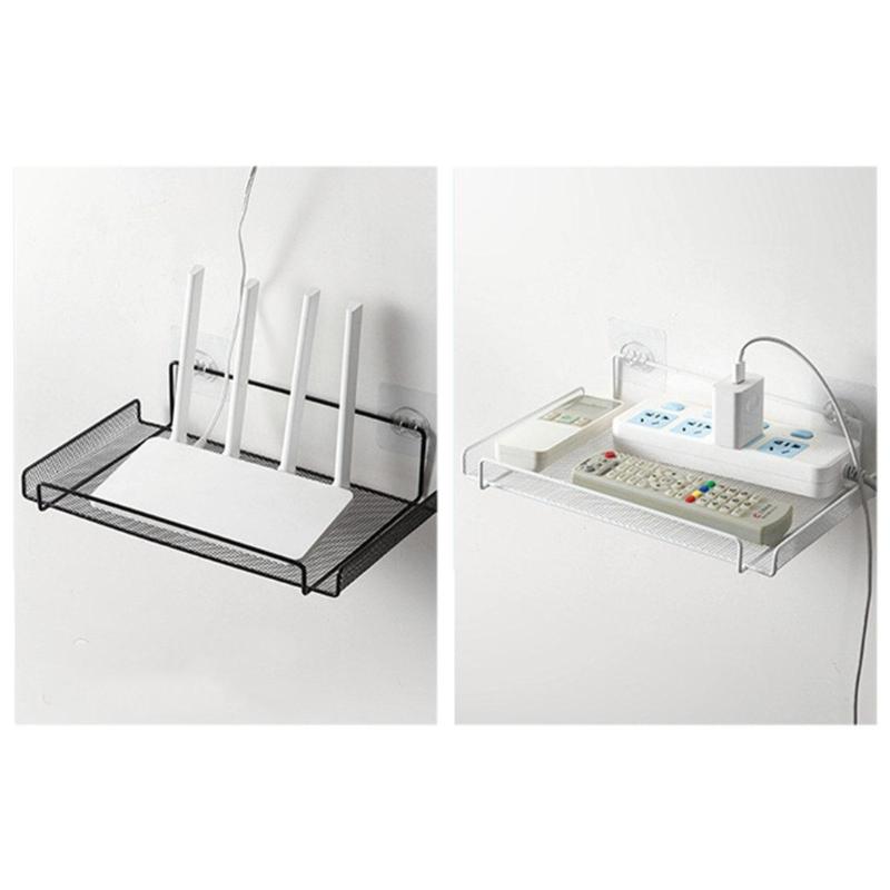 Wall Mounted Shelf for Wireless Wifi Router TV Box Set Top Box Wall Storage Holder TV Accessories Speaker Storage Shelf