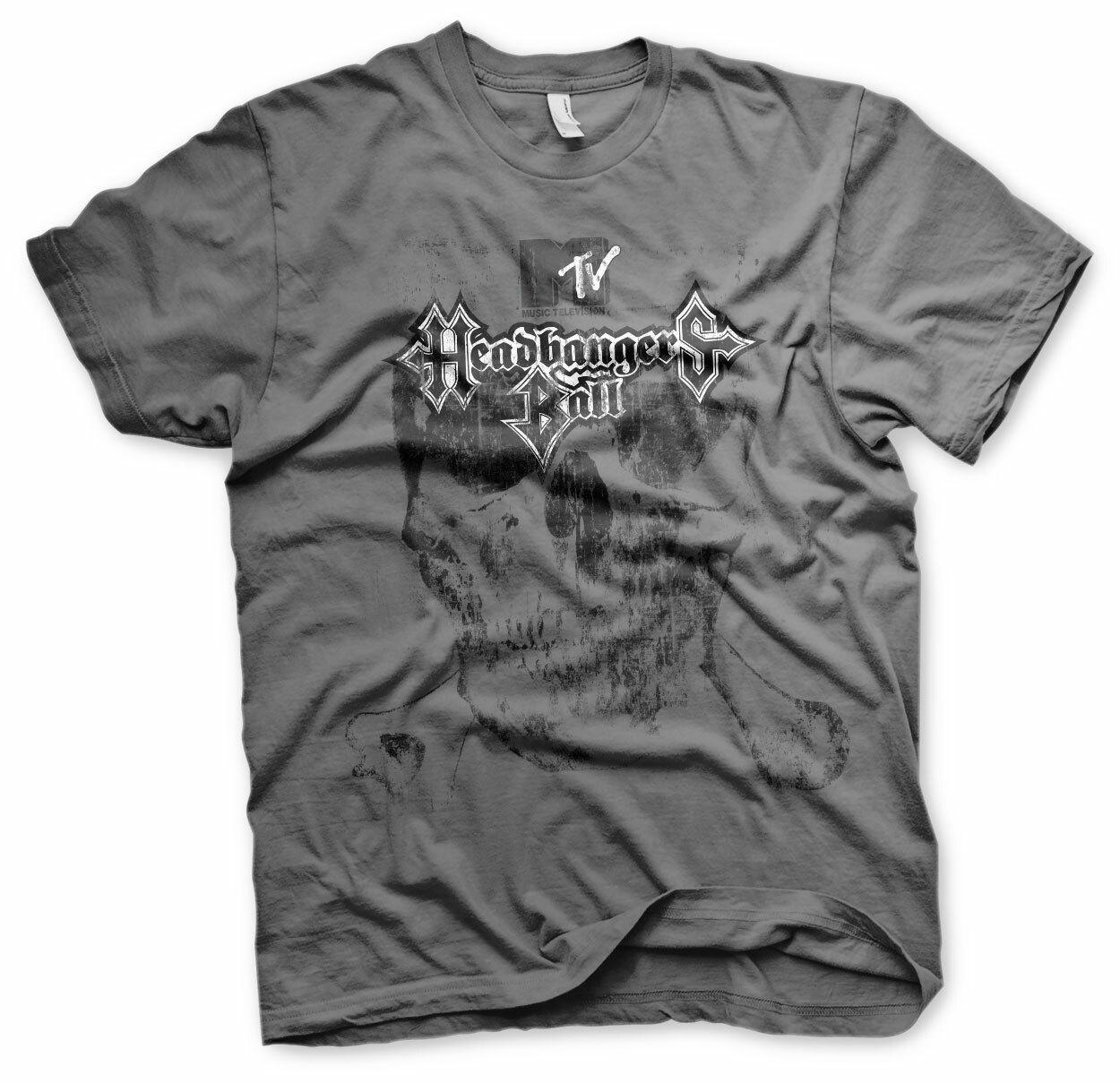 Officially Licensed MTV Headbangers Ball Mens T-shirt S XXL Sizes L