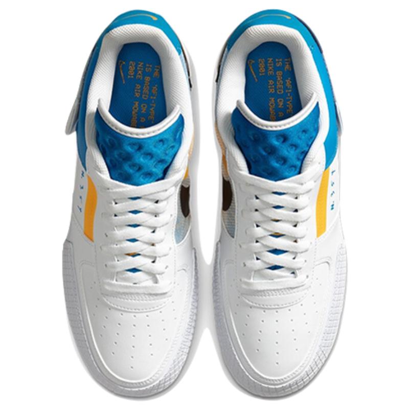 Nike Air Force 1 Low Type Photo Blue Sneakers CK6923-101