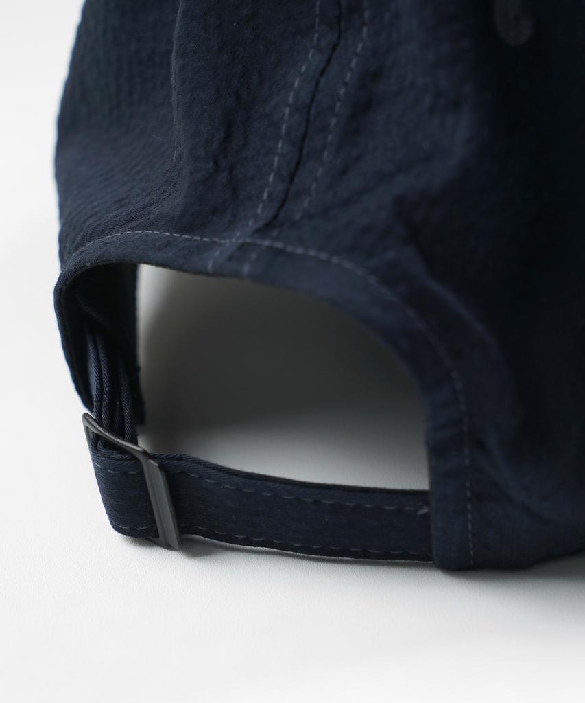 FRIZMWORKS Seersucker Feather Cap _ Navy