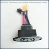 For Super SOCO Original Battery Accessories Body Charging Plug Battery Socket Cable