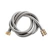 Stainless Steel Explosion-Proof Shower Hose with Hot and Cold Pressurized Nozzle
