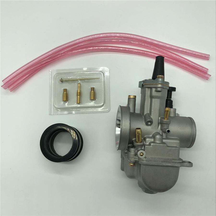 Motorcycle Scooter 30mm Carburetor Aluminum With Power Jet
