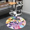 My Little Pony,Friendship Is Magic Chair Mat Round Rug Office Carpet, Non Slip, Suitable for Living Rooms, Bedrooms Decor 1205552a