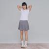 Cooling Denim Like Skirt Light Grey