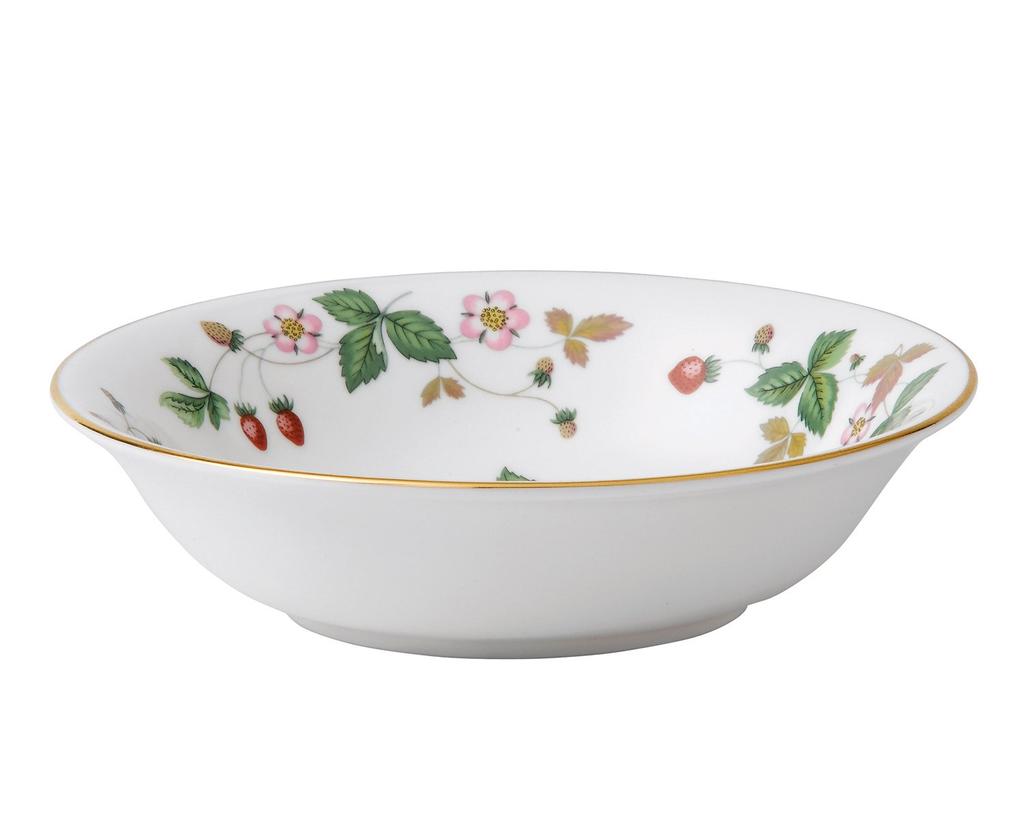 [Officially Imported] Wedgwood Wild Strawberry Salad Saucer Bowl/Plate, 15.5cm, Wedding Gift, Product Number: 50105502031