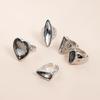 Minimalist  Open Ring For Women Korean  Geometry Adjustable Knuckle Ring Party Jewelry Lady Gift