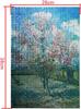 The 1000-piece jigsaw puzzle "Peach Blossom" by Douself is designed for both adults and children as an entertaining DIY toy and a creative gift