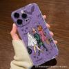 Halloween Pumpkin Illustration for Apple iPhone11/12/13/14/15/16ProMax Transparent Case 8