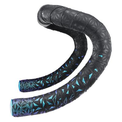 SUPACAZ SUPER STICKY KUSH STAR FADE BLUE REFRACTOR Handlebar Tape