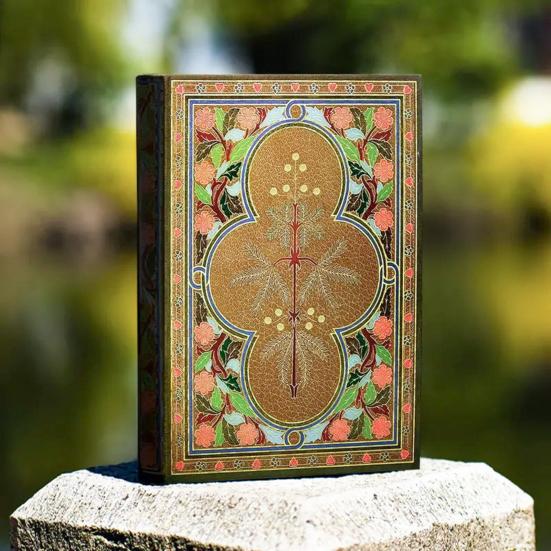 Whispering Blooms Vintage Notebook Creative Writing Journal Floral Design Writing Pad A5 Inspirational Diary for Students Writers