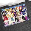 Anime Link! Like! Love Live! Bathroom Mat Kids Room Bedroom Decoration Balcony Anti-Slip Doormat Living Room Welcome Rug