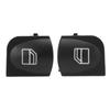 1 Pair Window Switch Button Covers Caps 2038200110 Replacement for MercedesBenz CClass W203 C230