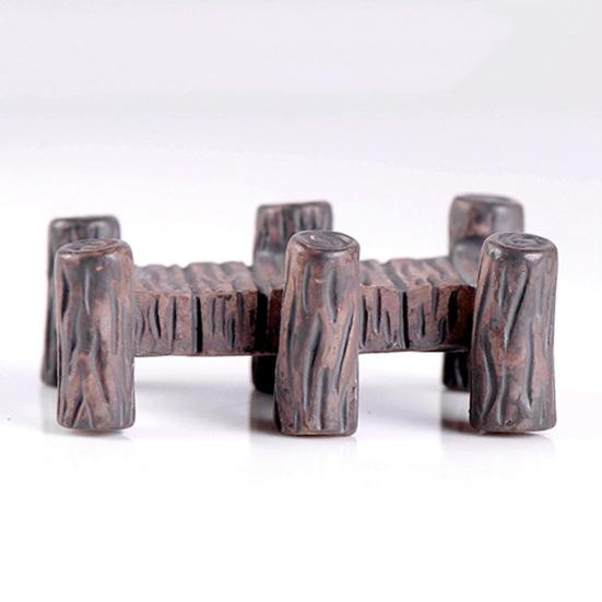 Figurină Miniatură Mini Pod Peisaj Statuie Zână Model Artizanat Decor Grădină