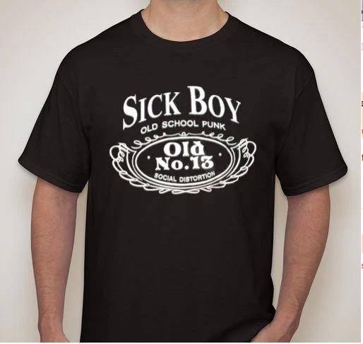 SOCIAL DISTORTION Sick Boy олдскульный панк Трэш панк рок группа футболка XXL
