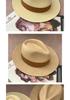 Unisex Panama Straw Hat: Adjustable Jazz Topper with Large Head Circumference, Sunshade, and UV Protection - Trendy All-Match Design.