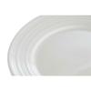 Assiette plate - DKD Home Decor - Blanc - Porcelaine - Lot de 4 - Dimensions 19x19 cm