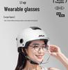 Dual Lens Electric Motorcycle Helmet for Men & Women - 3C Certified, Sun Protection, Half Helmet for Electric Scooters