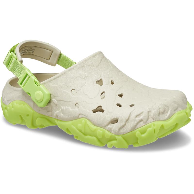 Crocs EVA Clog Breathable Sneaker Sandals Men's White Green