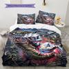 Ultraman Pattern Bedding Quilt Set  Home Decoration  Gift (1 * duvet cover + 2 * pillowcase  without core)
