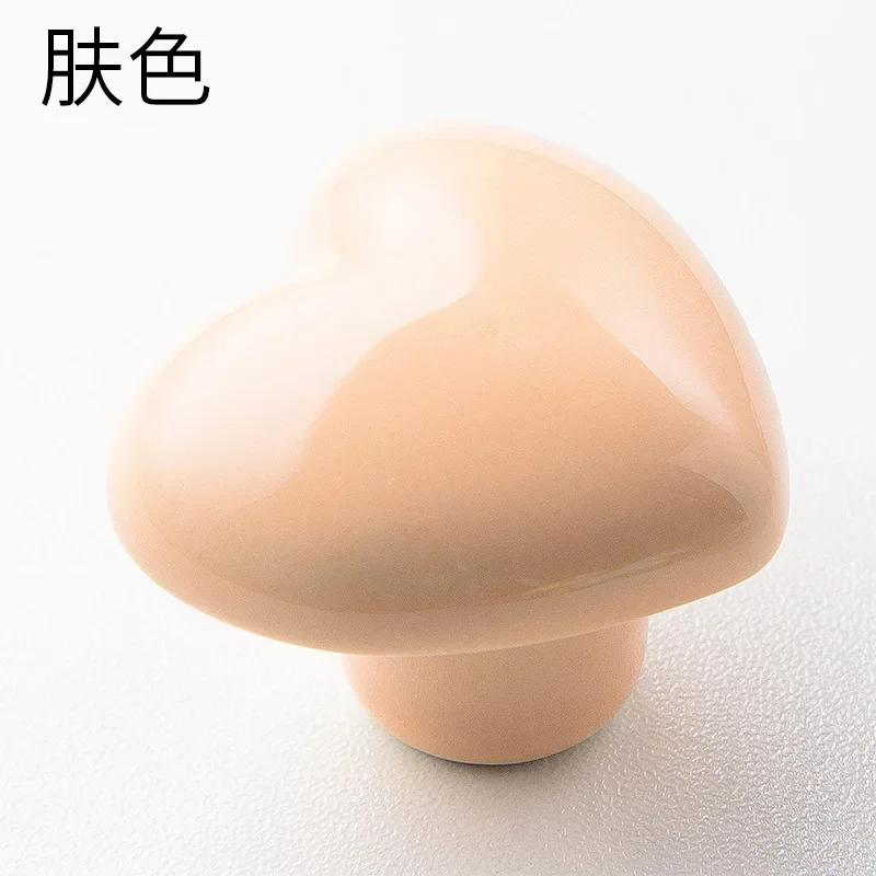 Children's Room Handle Wardrobe Handle Simple Cabinet Door Handle Acrylic Drawer Accessories Can Be Pasted with Ceramic Handles.