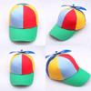 Detachable Propeller Bamboo Dragonfly Baseball Cap Sun Protection Hat Gifts