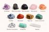 RR SHEIKH GEMS 12 Stones Healing Crystal Combo Set 400 Grams for Reiki Healing, Meditation, Chakra Balancing & Vastu | Natural Raw Crystals for Mani