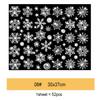 29/22Pcs Snowflake Electrostatic Wall Stickers Window Kids Room Christmas Decor Decals for Home Decor 2026 New Year Wallpaper