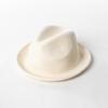 Autumn and Winter New Fashion and Leisure Warped Edge Short Brim Wool Jazz Hat Outdoor Shopping Warm British Top Hat Tide