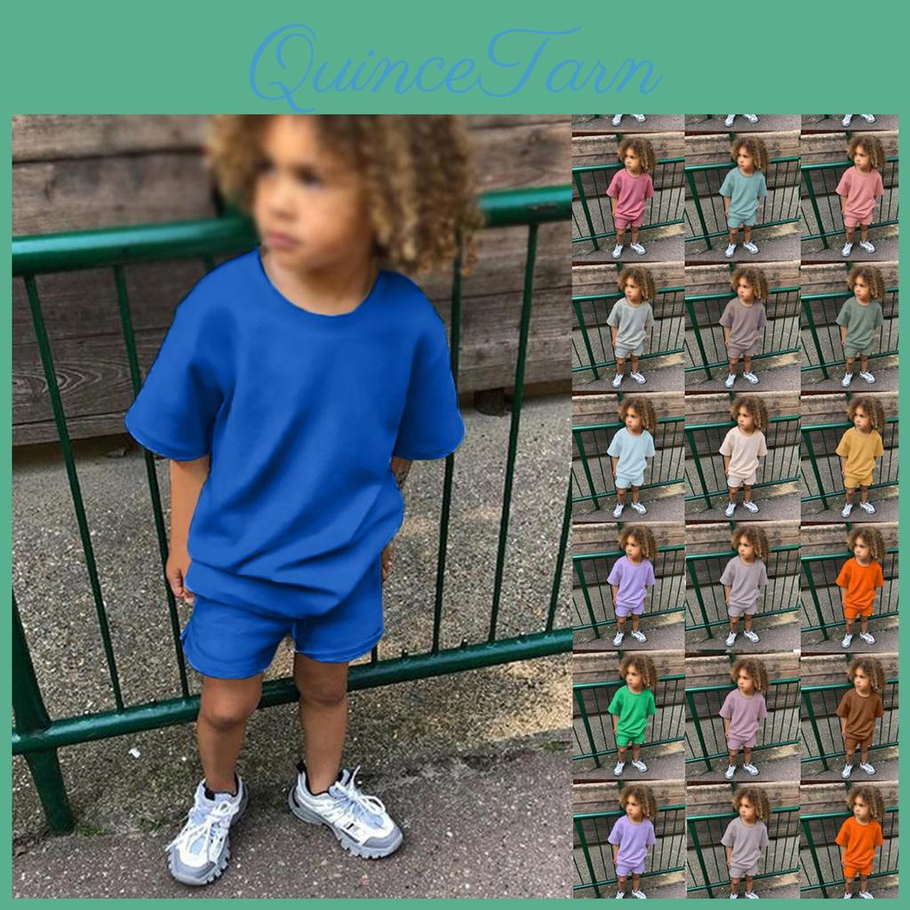 Outfit Patriotic Kid Short Sleeve Shorts 2piece Set For Boy And Girl