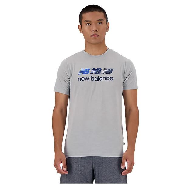 

New Balance Футболка с коротким рукавом Sport Essentials Heathertech Graphic L