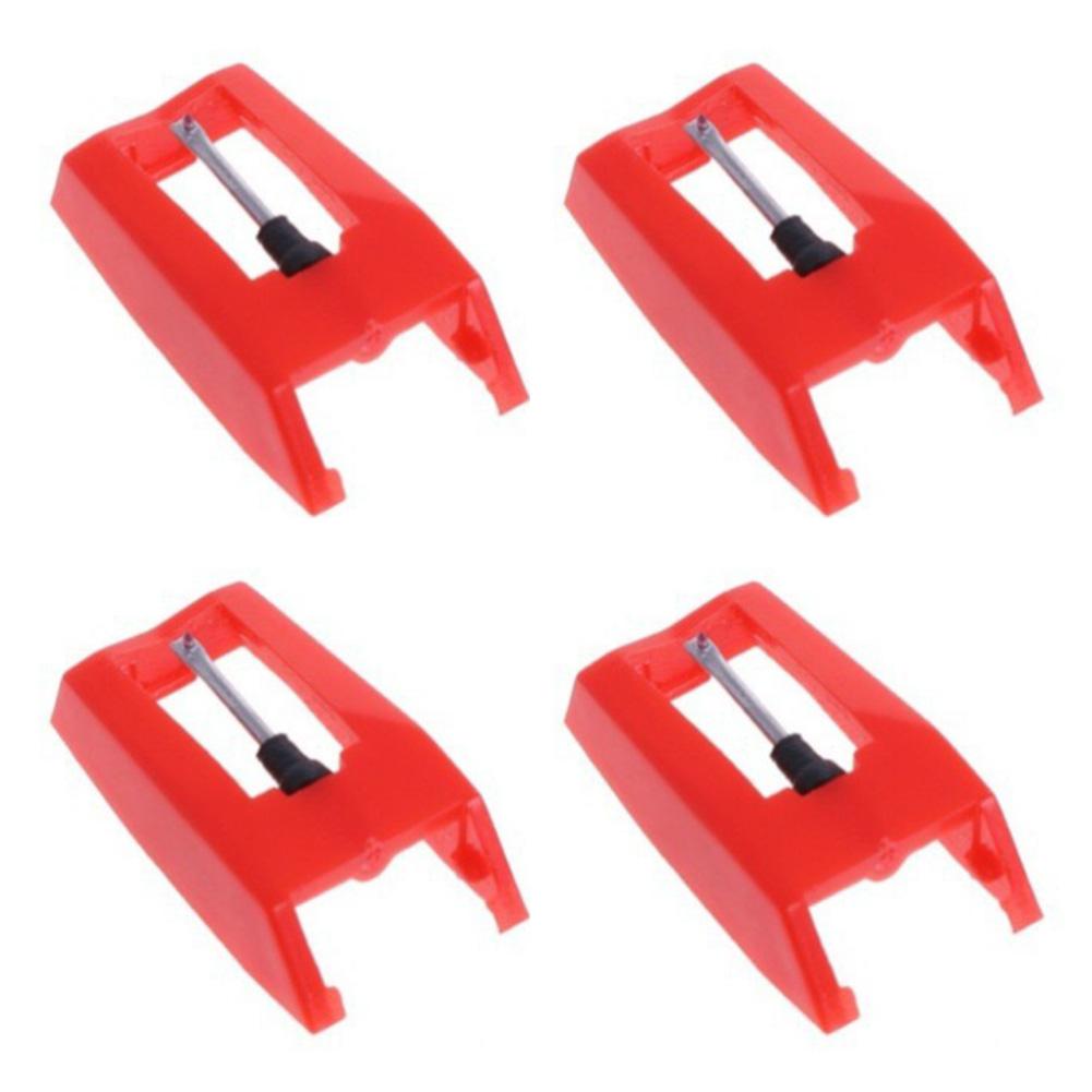 

4 шт. иглы для проигрывателя виниловых пластинок универсальные сменные иглы для игл для проигрывателя виниловых пластинок 4Pcs