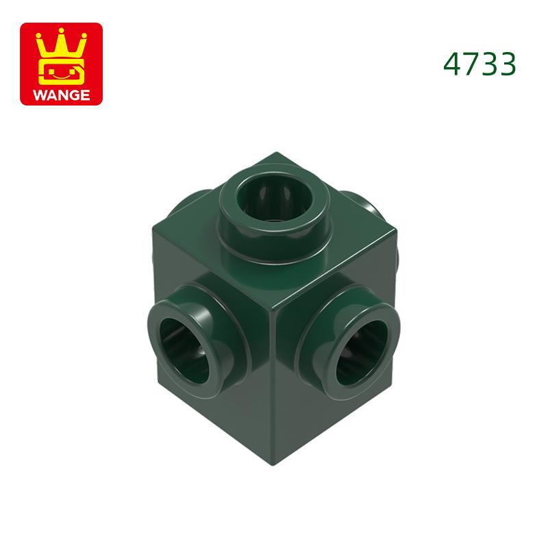 Non-Toxic 225Pcs/Lot 4733 1X1 With Studs On 4 Sides Block Moc Color Accessories Compatible With Brick Diy Children'S Toy Assembly Parts