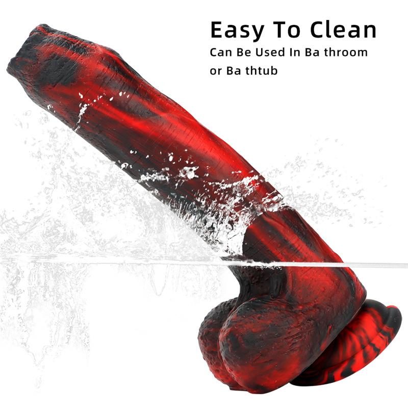 Female Masturbation Device Liquid Silicone Simulation Prepuce Penis Dildo Posterior Court Anal Plug Expansion Anal Device