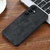 EUCAGR Bumper Coque PU Leather Phone Case For Samsung Galaxy S26 S25 S24 S23 S22 S21 S20 Plus Ultra FE Soft Shockproof Cover