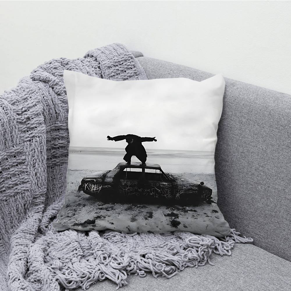 D-DreamS Band T-TheaterS Pillow Case Print Polyester Fiber 40X40 cm Home Sofa Throw Cushion Cover Decoration