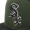 Newera Cap 59FIFTY 70907338 NER36C0781 MLB Chicago White Sox CWS Dark Seaweed Green 8 SIDE PATCH UNDER VISOR ONSPOTZ Custom Made Hat Gokyu Fifty