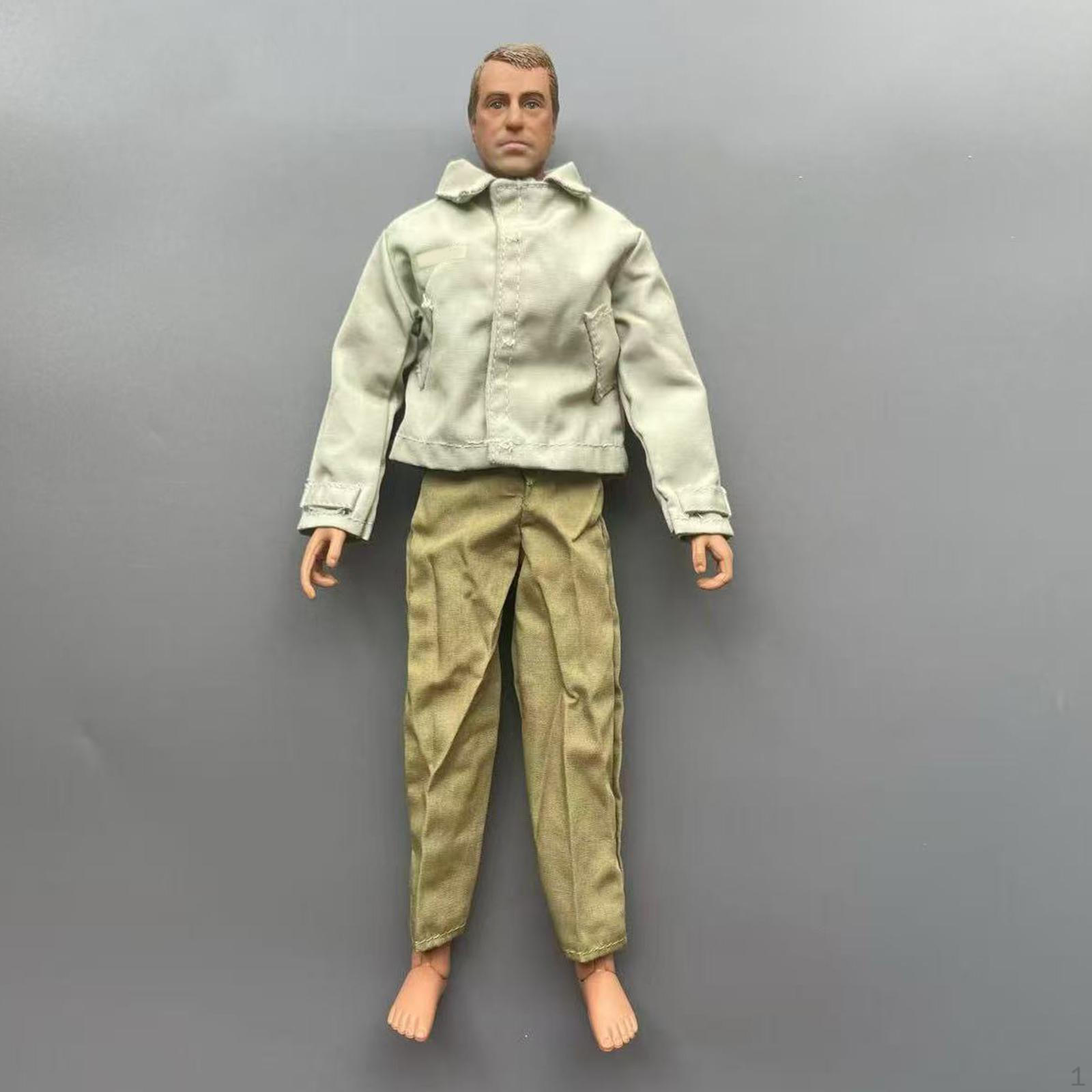 

1:6 Куртка с брюками Топ с длинным рукавом Наряд Стильный Косплей Повседневная Нарядная форма Костюм для