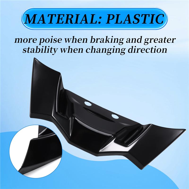 

Motorcycle Wing Fairing Downforce Naked Front Aerodynamic Spoiler Winglet For BMW S1000R 2026-2026 S1000 R