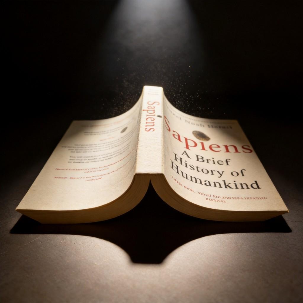 Sapiens Une Brève Histoire de l'Humanité Livre Avec Pages Illustrées Pour les Passionnés d'Histoire
