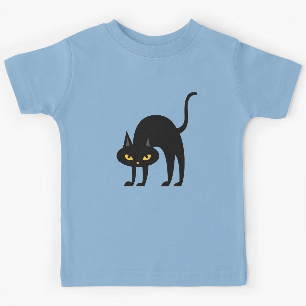 black cat Kids T-Shirt 130