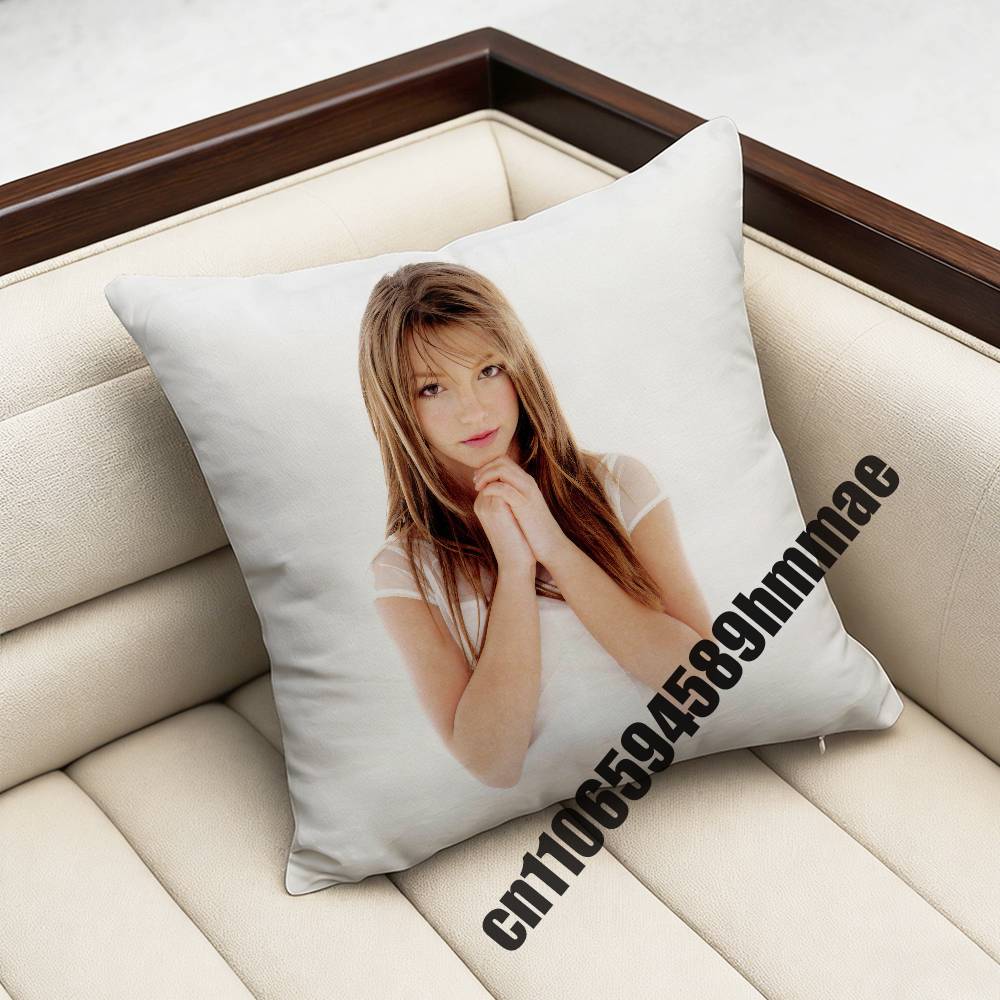 For American Singer B-Britney Spears Throw Pillow Case Sham 45X45Cm 35X35Cm Square Bedroom Pillowcase Cushion Cover