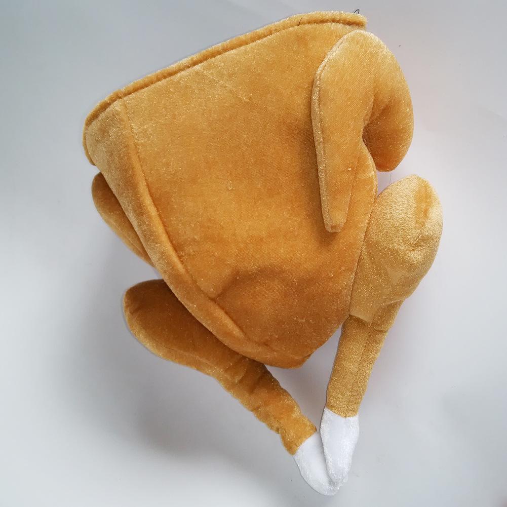

Drumstick Thanksgiving Hat Turkey Hat Amusing Celebratory Entertainment Sponge