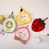 Cartoon Fruit Hand Towel - Super Soft, No Shedding, Thick for Bathroom & Kitchen Hanging