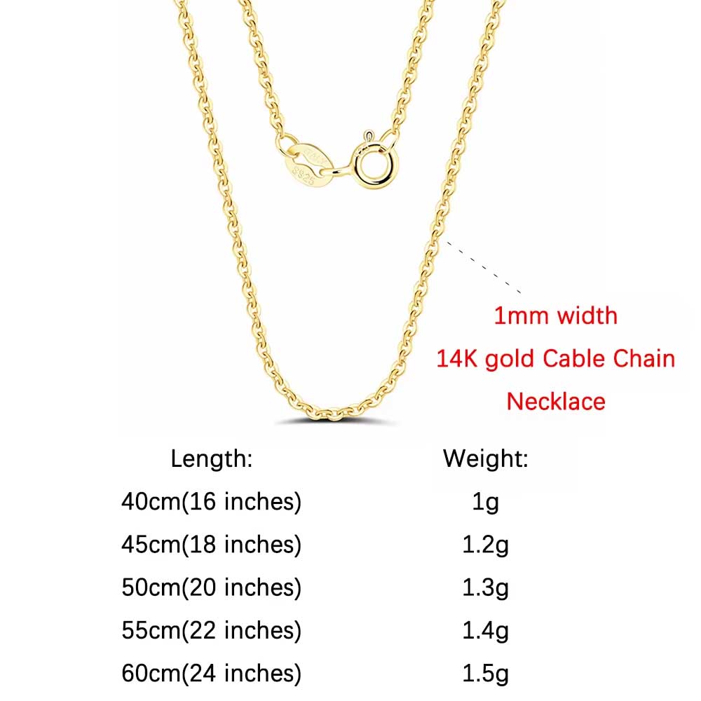 

Rinntin 925 Silver Italian Handmade 1.2mm Chopin Chain Necklace for Women Fashion Simple Basic Neck Chain Jewelry SC53 40cm